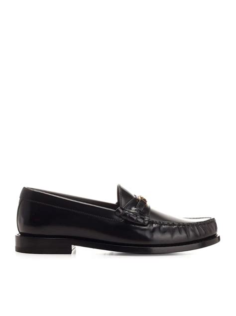 CELINE LUCO Triomphe Loafer in POLISHED BULL.